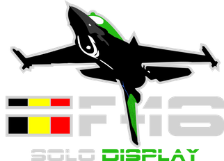 Belgian F-16 Solo Display Team